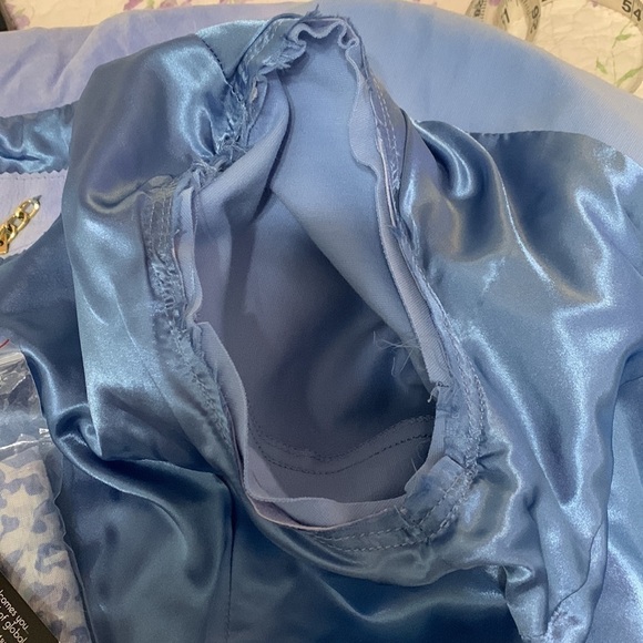 IMAN 100% leather&fabric jacket platinum collection - Picture 5 of 15